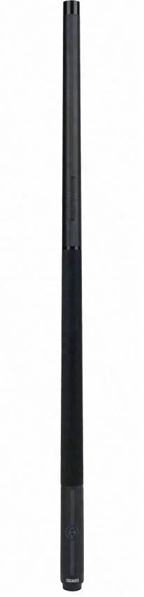 JFlowers Legends Series Rodney Morris Black Pool Cue with Black Lizard Wrap and Carbon Shaft