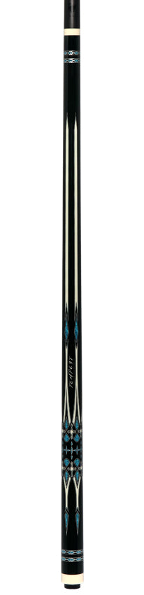 Fury Tempest No Wrap Pool Cue with Carbon Fiber Shaft - FUAF3
