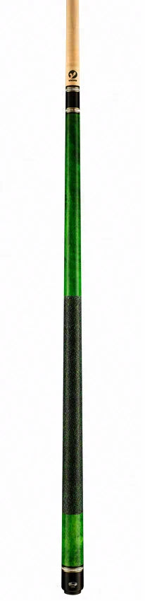 Viking Storm Series Emerald-Stained Maple Play Cue - ST0403