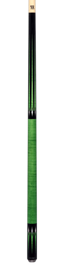 KODA Black with Green Points Graphic No Wrap Play Cue
