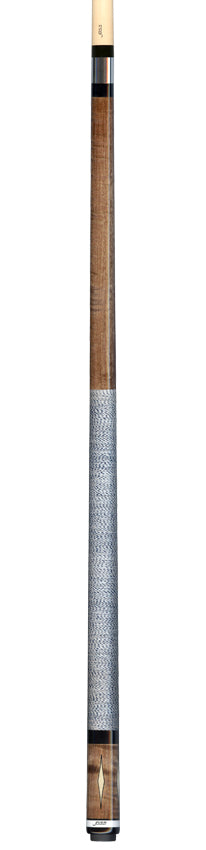 Joss Walnut-Stained Maple with Maple Diamond Inlays Pool Cue - JC20-123