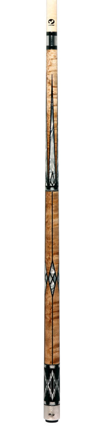 Viking Two-Feather Rising Spirits Pool Cue with Vikore Shaft