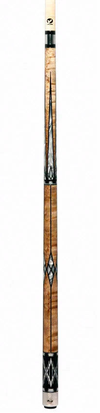 Viking Two-Feather Rising Spirits Pool Cue with Vikore Shaft