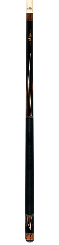 Longoni Niels Fijen Flames Irish Linen Pool Cue with S20 American Wood Shaft - LG24567
