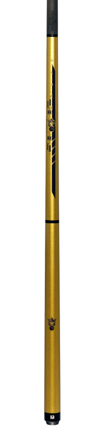 Little Monster Gold Egg No Wrap Break/Jump Cue with Carbon Fiber Shaft