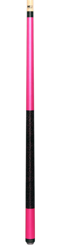 K2 Matte Metallic Pink Pool Cue with 12.50mm K2 LD Shaft