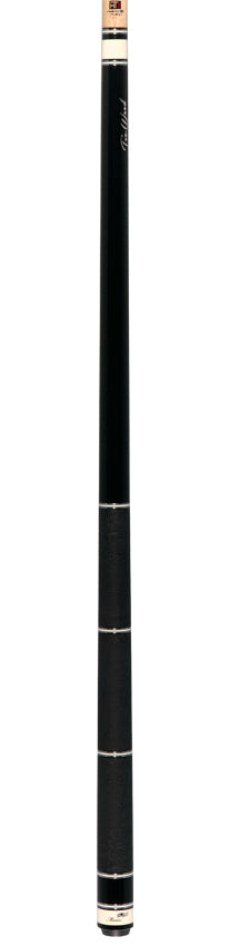 Fury Black Tec-Wood Pool Cue | Elephant Wrap | FREE Case + Extension - FUTWN1