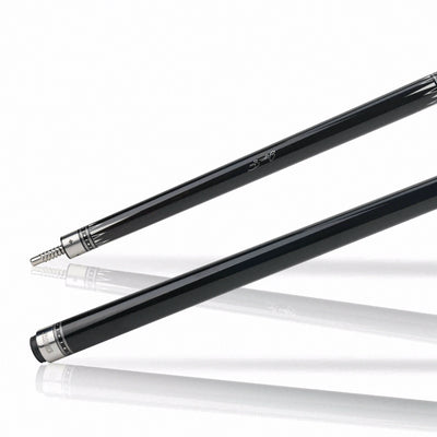 JFlowers True Black No Wrap Pool Cue with Carbon Shaft