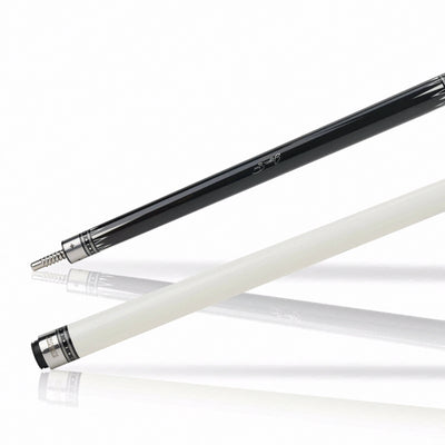 JFlowers True White No Wrap Pool Cue with Carbon Shaft