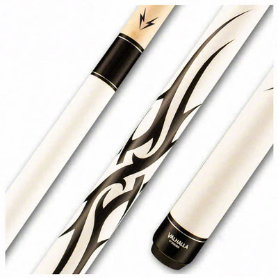 Valhalla Series VA203 White Monochromatic Pool Cue