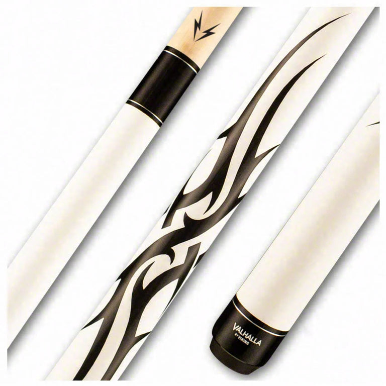 Valhalla Series VA203 White Monochromatic Pool Cue