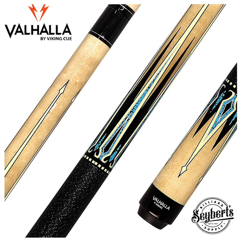Valhalla VA501 Cue - Natural Turquoise Diamond Points