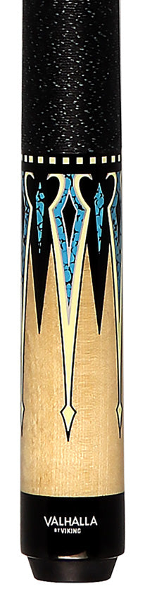 Valhalla VA501 Cue - Natural Turquoise Diamond Points-DIS