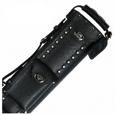 Instroke Vinyl Cowboy Black 3x5 Pool Cue Case - VC35B