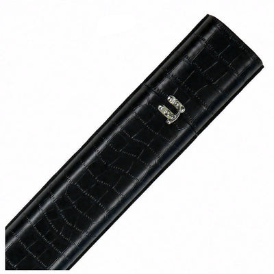 Volturi Fellini Style Black 2x2 Hard Pool Cue Case - VCFS2X2BK