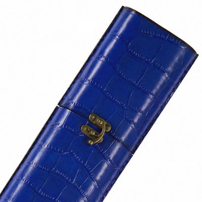 Volturi Fellini Style Blue 2x2 Hard Pool Cue Case - VCFS2X2BLUE