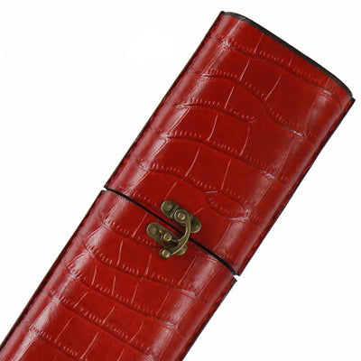 Volturi Fellini Style Red 2x2 Hard Pool Cue Case - VCFS2X2RED