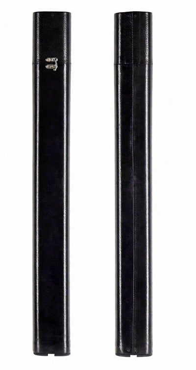 Volturi Fellini Style Smooth Black 2x2 Hard Pool Cue Case - VCFS2x2BKSM