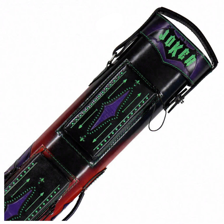 Volturi Custom Joker 4x8 Hard Pool Cue Case - VCJOKER4X8