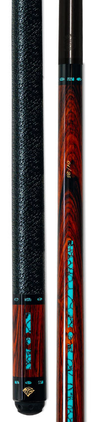 Tiger Limited Edition Vesuvia Pool Cue with 1x2 Case