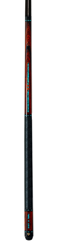 Tiger Limited Edition Vesuvia Pool Cue with 1x2 Case