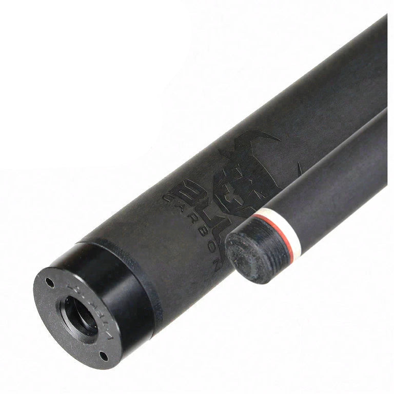 Bull Carbon RK Low Deflection Pool Cue Shaft - 3/8 x 10 Thread
