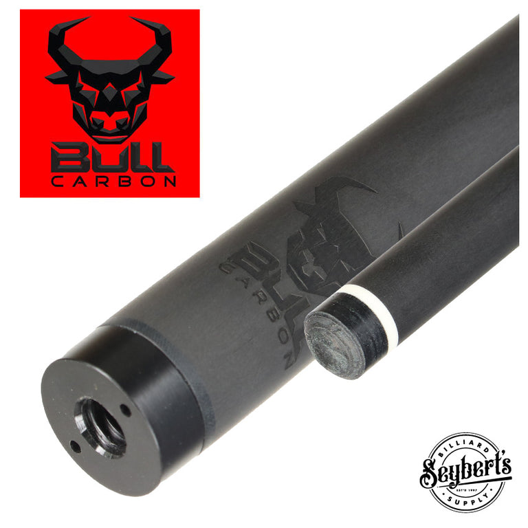 Bull Carbon LD Low Deflection Pool Cue Shaft - 5/16 x 14 Thread