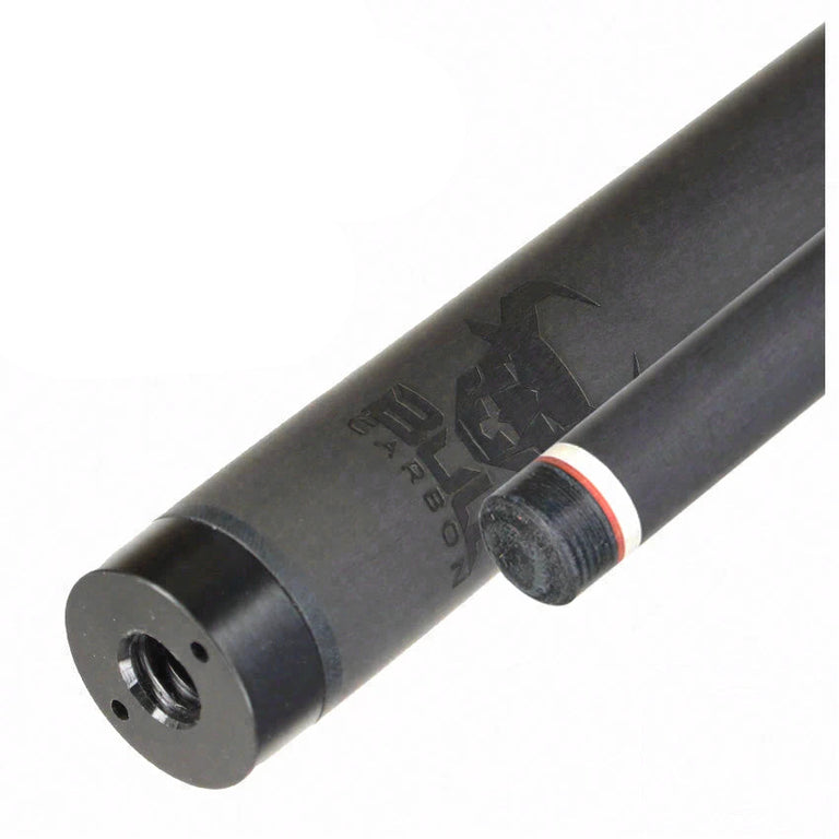 Bull Carbon RK Low Deflection Pool Cue Shaft - 3/8 x 14 Thread