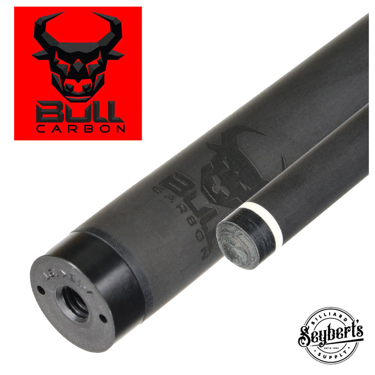 Bull Carbon LD Low Deflection Pool Cue Shaft - 5/16 x 18 Thread