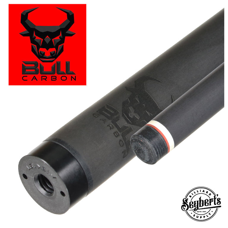 Bull Carbon LD Low Deflection Pool Cue Shaft - 5/16 x 18 Thread