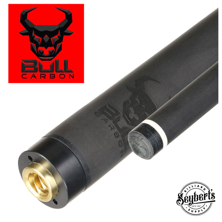 Bull Carbon LD Low Deflection Pool Cue Shaft - Poison Bullet Thread