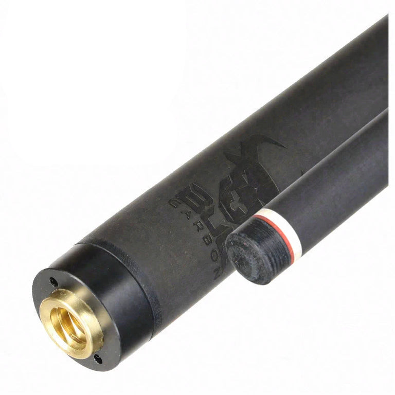 Bull Carbon RK Low Deflection Pool Cue Shaft - Poison Bullet Thread