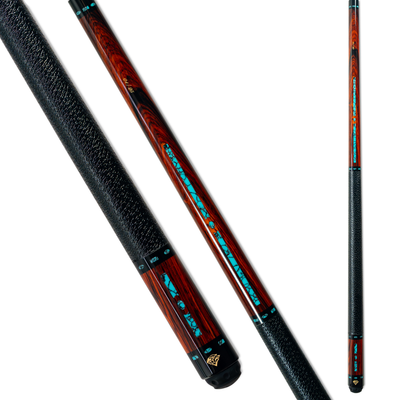 Tiger Limited Edition Vesuvia Pool Cue with 1x2 Case