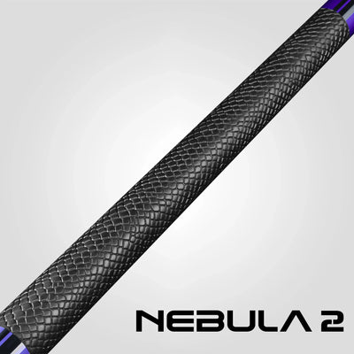 Rhino Nebula 2 Amethyst Purple Carbon Pool Cue with Sports Wrap