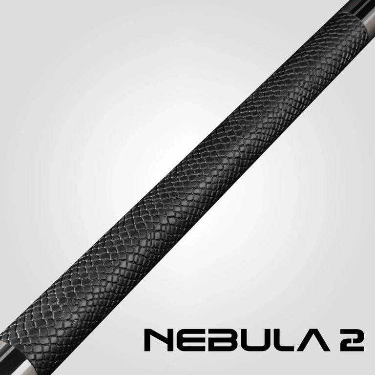 Rhino Nebula 2 Charcoal Gray Carbon Pool Cue with Sports Wrap
