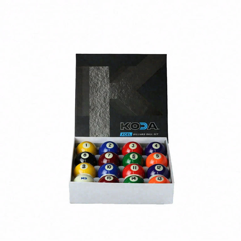 KODA XCEL Billiard Ball Set | Pool Ball Set - Seybert's Billiards