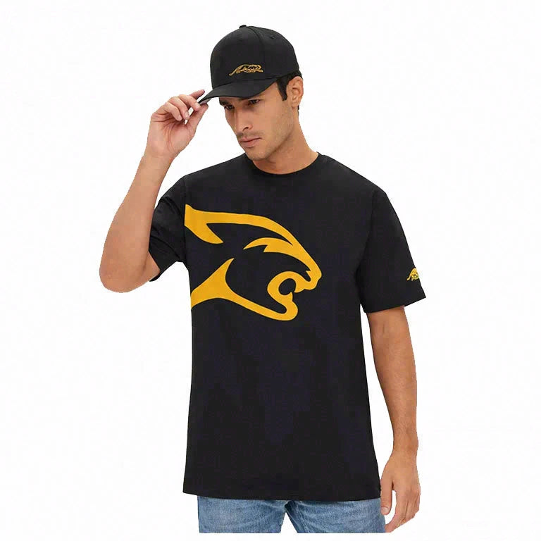 Predator Yellow Cat Head T-Shirt