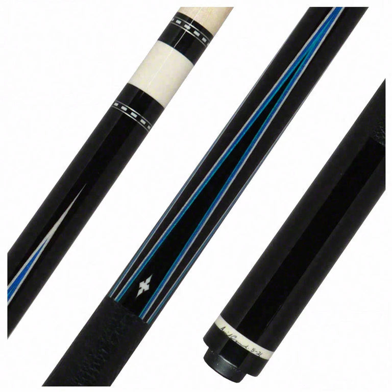 Ariel Carmeli Custom 4 point Ocean Blue Pool Cue