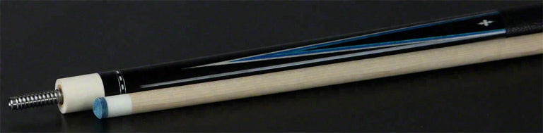 Ariel Carmeli Custom 4 point Ocean Blue Pool Cue