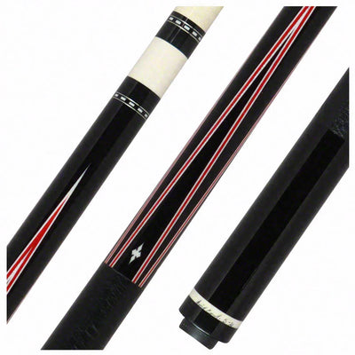 Ariel Carmeli Custom Red 4 point Pool Cue