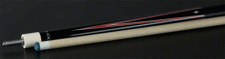 Ariel Carmeli Custom Red 4 point Pool Cue