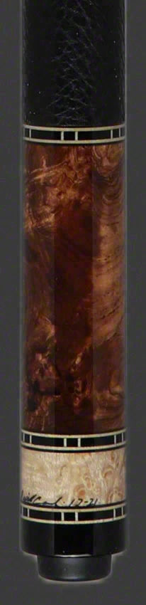 Ariel Carmeli Curly Maple Custom 6 Point Burl Play Cue