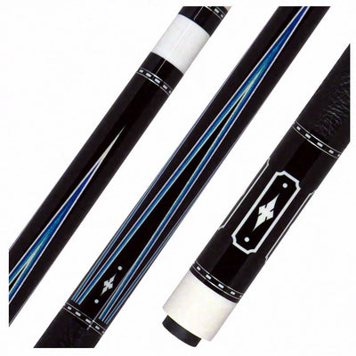 Ariel Carmeli Custom 4 point Ocean Blue Pool Cue