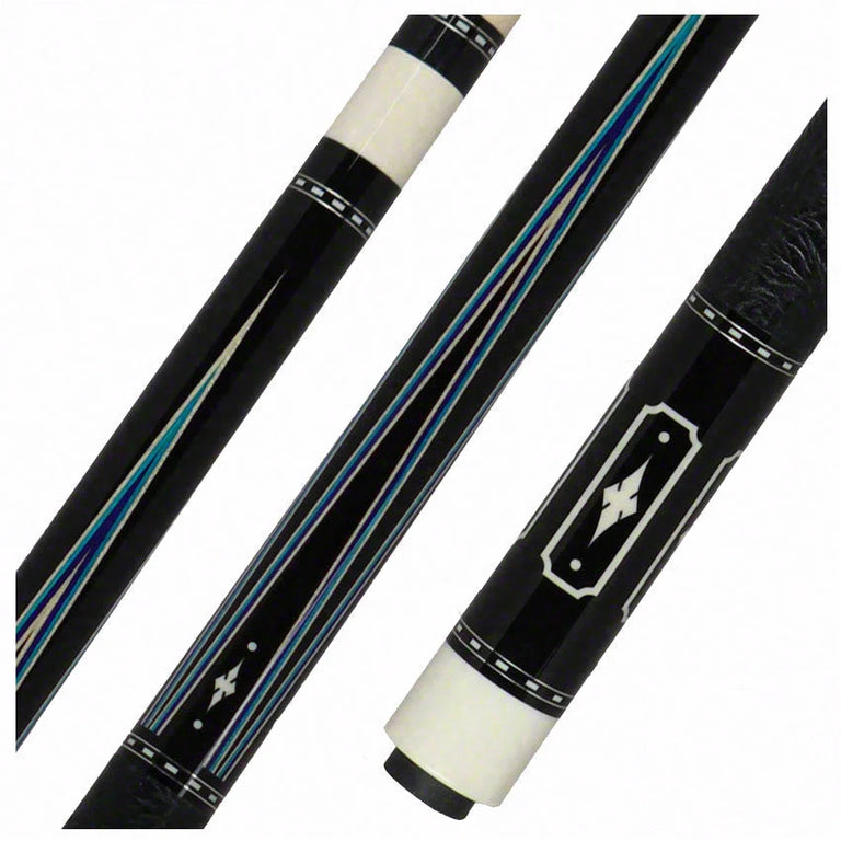 Ariel Carmeli Custom 4 point Ocean Purple Pool Cue