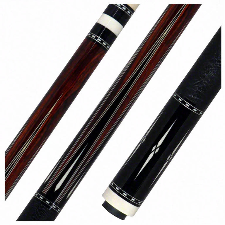 Ariel Carmeli Custom 6 point Ebony Pool Cue