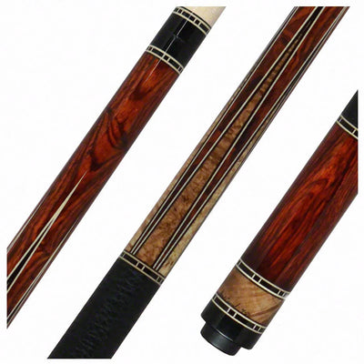 Ariel Carmeli Custom 6 Point Cocobolo Play Cue