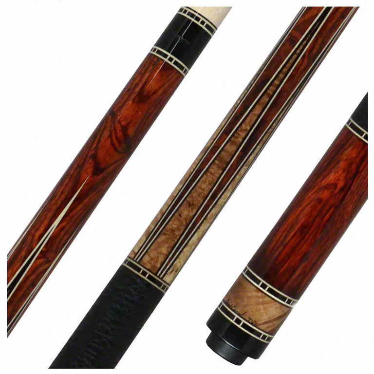 Ariel Carmeli Custom 6 Point Cocobolo Play Cue