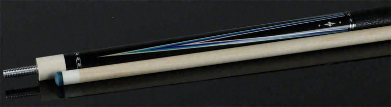 Ariel Carmeli Custom 4 point Ocean Purple Pool Cue