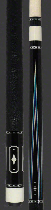 Ariel Carmeli Custom 4 point Ocean Purple Pool Cue