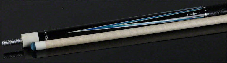 Ariel Carmeli Custom 4 point Ocean Blue Pool Cue